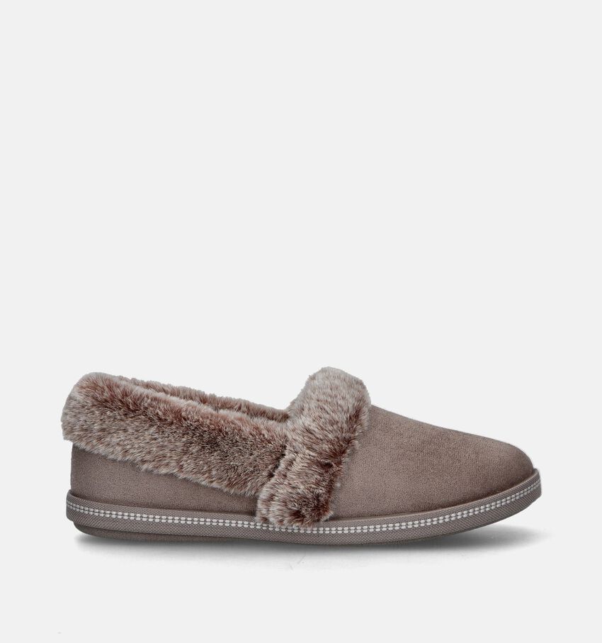 Skechers Cozy Campfire Team Toasty Pantoufles en Taupe