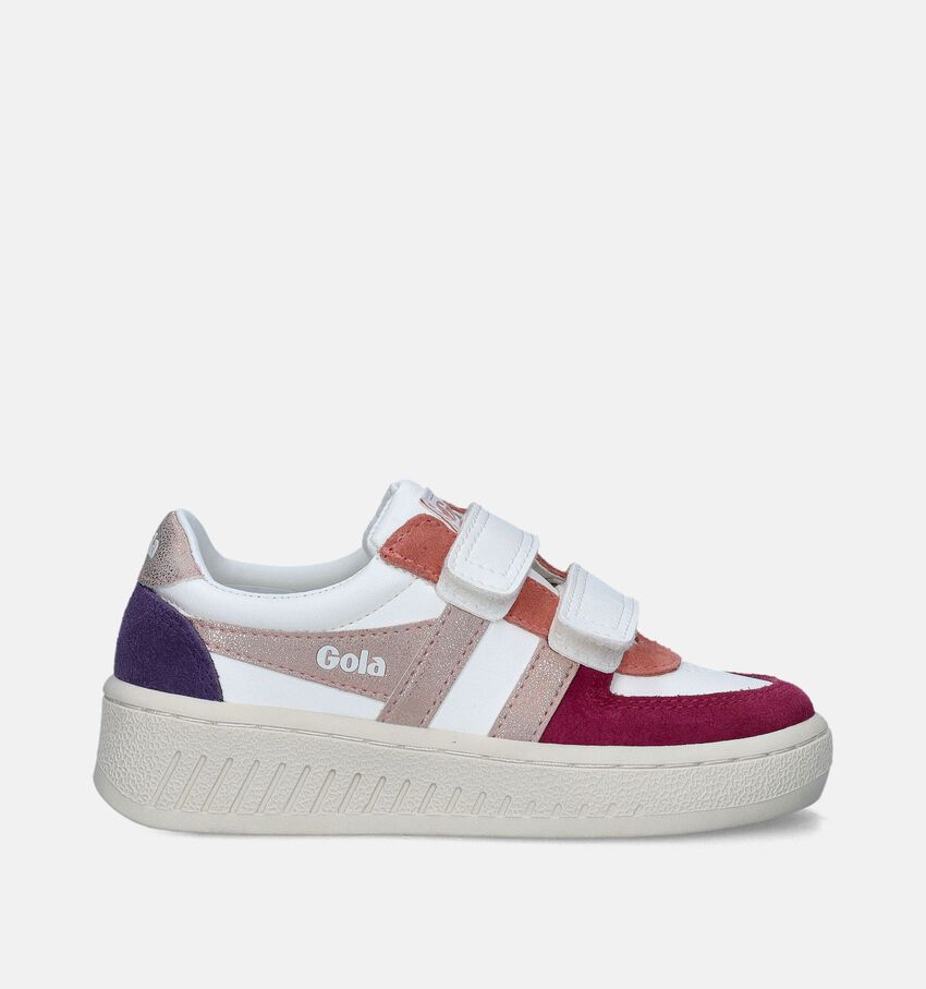 Gola Grandslam Quadrant Strap Baskets en Blanc