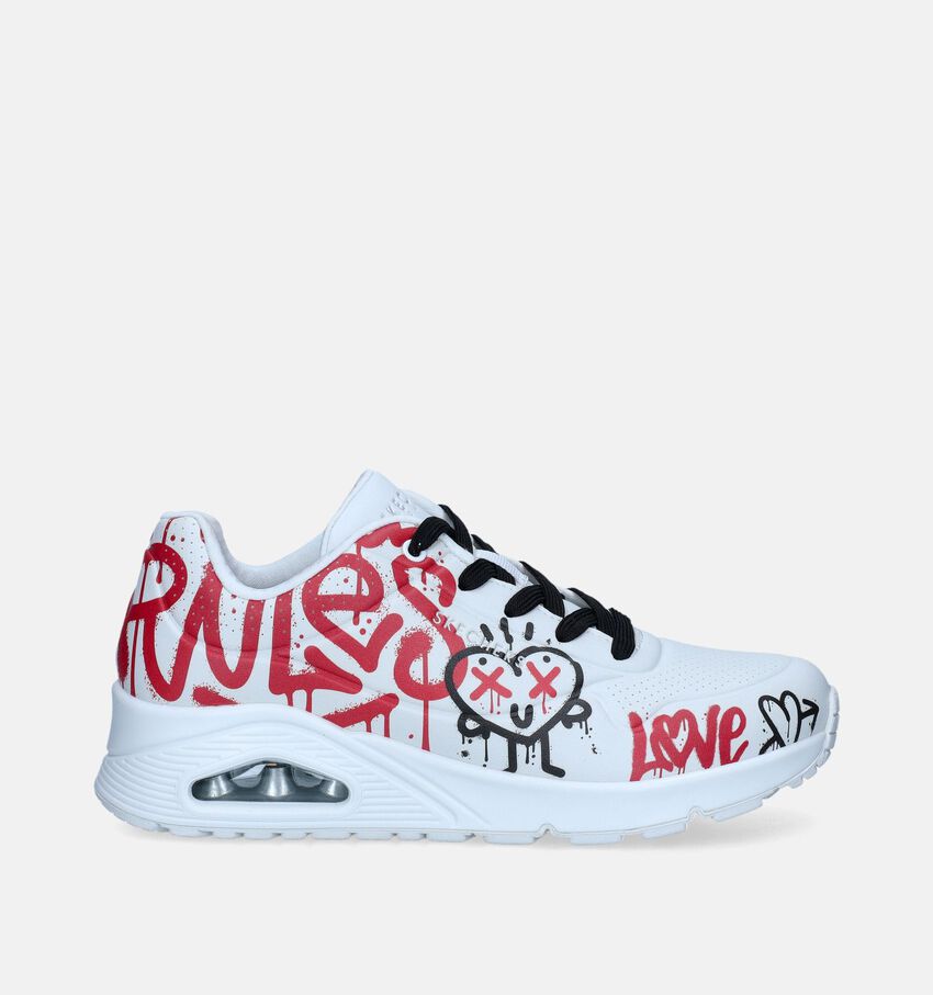 Skechers Uno Stand On Air Baskets en Blanc