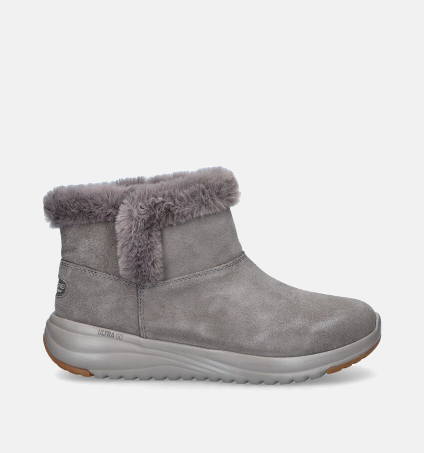 Skechers On-The-Go Stellar Cozy Step Taupe Boots