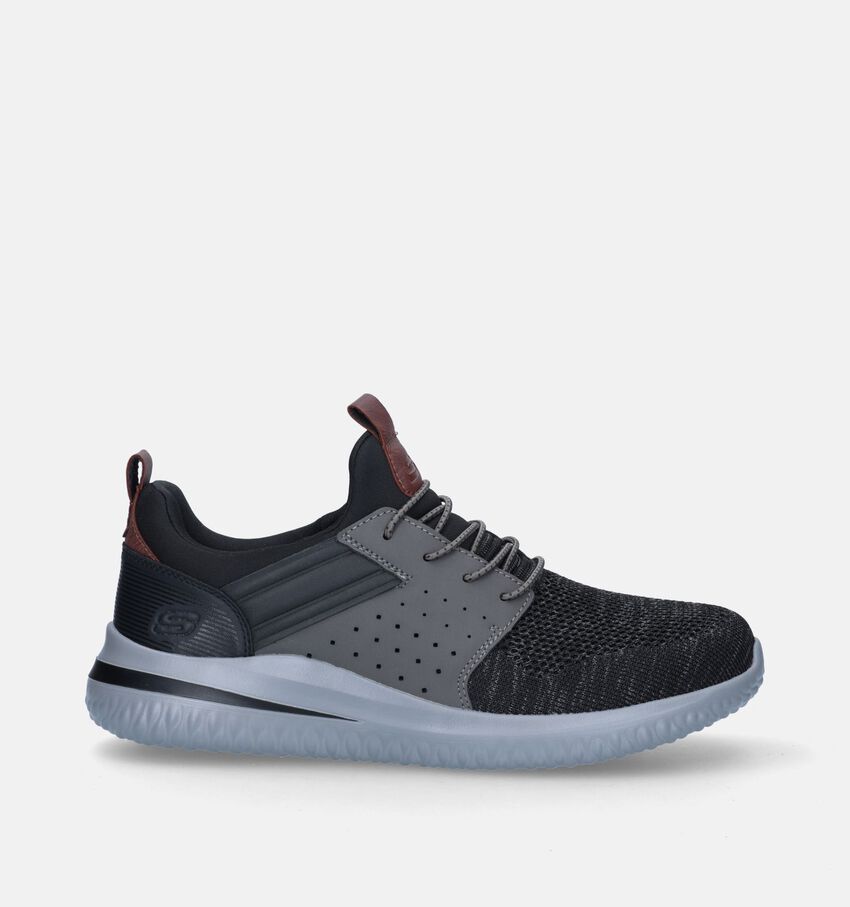 Skechers Delson 3.0 Cicada Baskets slip-on en Gris