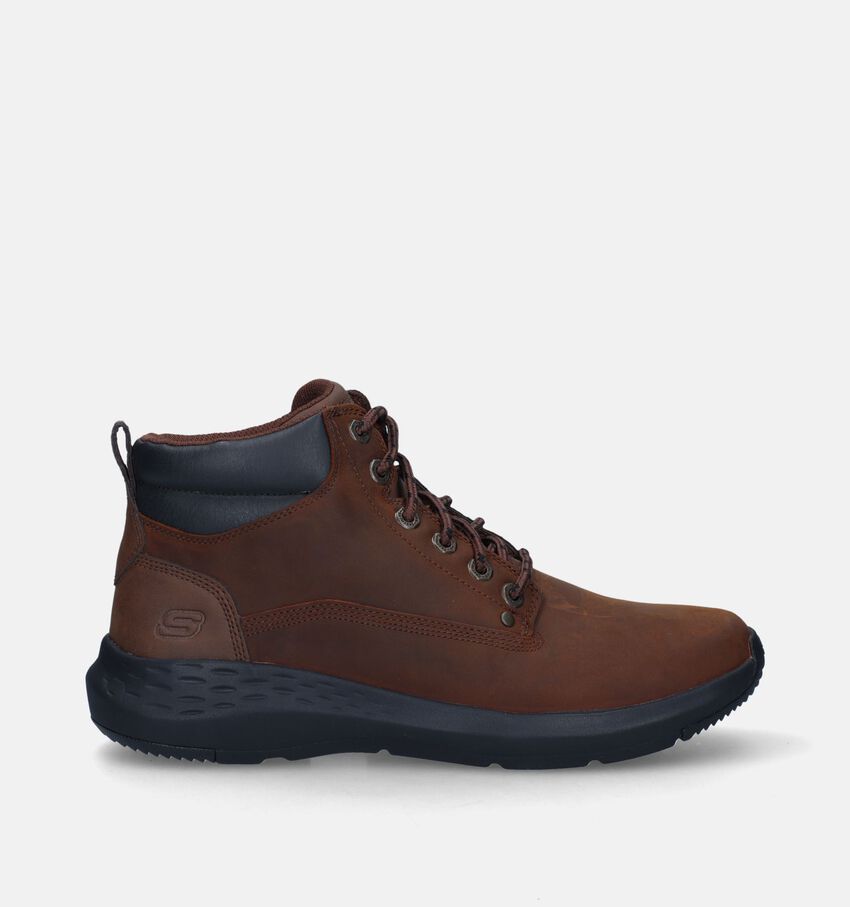 Skechers Parson Ederic Bottines en Cognac