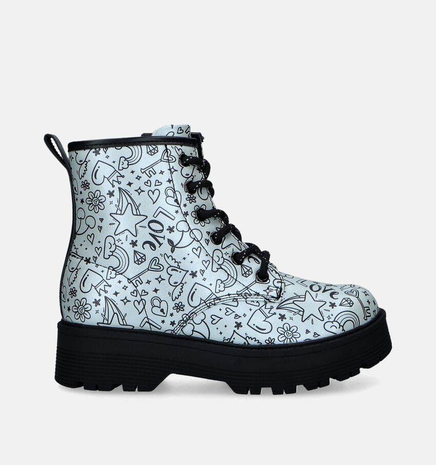 Skechers Gravlen Hi Zilveren Boots