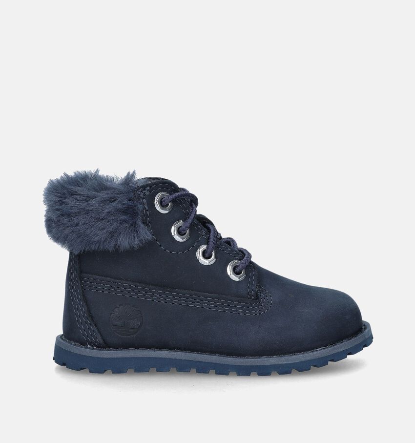 Timberland Pokey Pine Mid Lace Up Blauwe Bottines