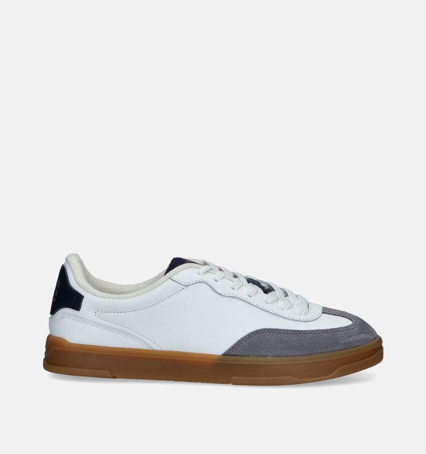 Scotch & Soda Slim Witte Veterschoenen