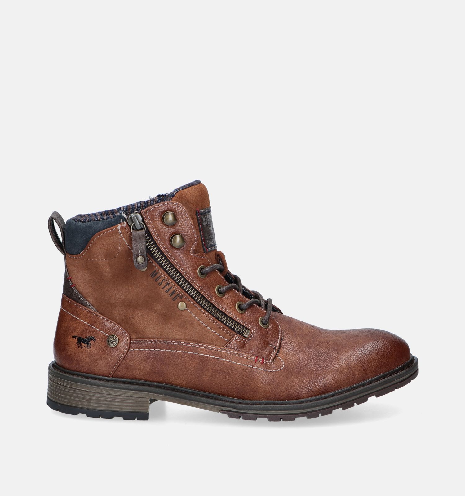 Mustang heren boots cognac | Online op TORFS.BE | Gratis verzending en  retour
