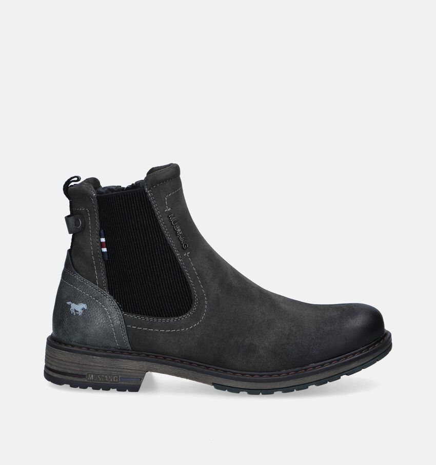 Mustang Bottines Chelsea en Gris