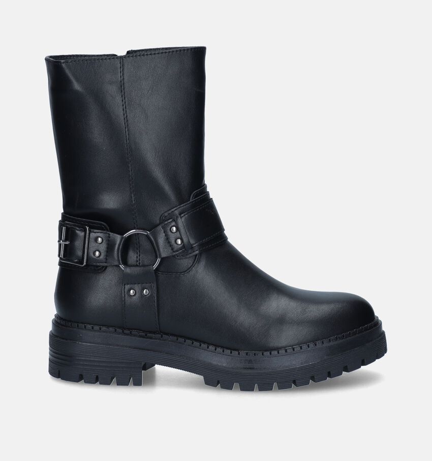 Posh by Poelman Bottines motardes en Noir