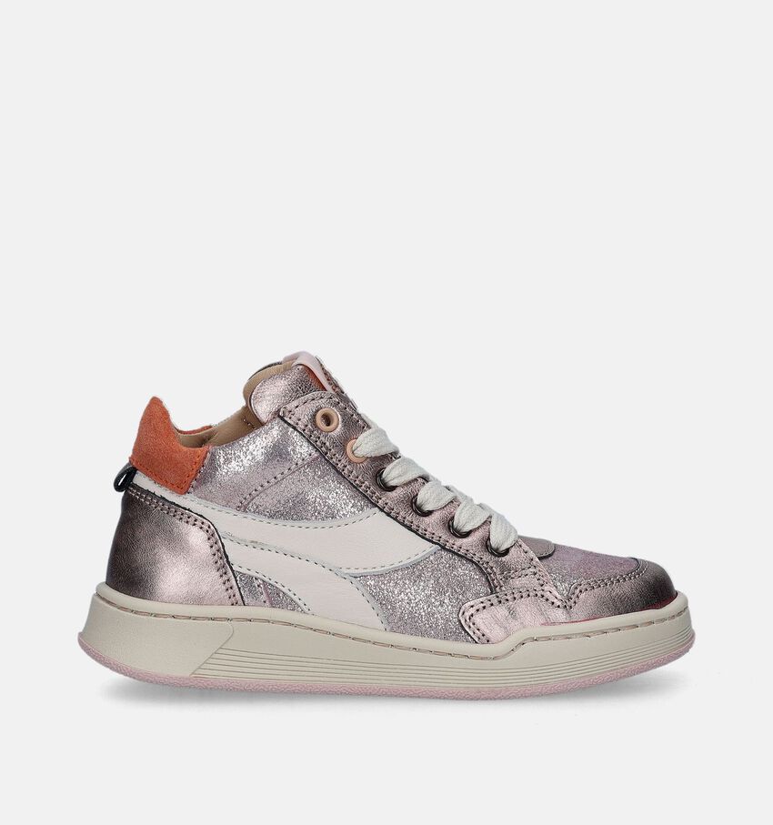 STONES and BONES Rivet Rose gold Bottines