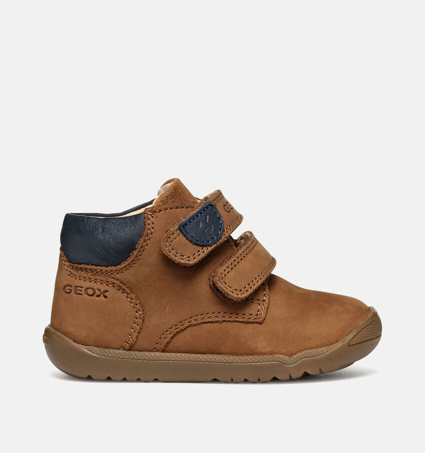 Geox Macchia Naturel Velcroschoenen