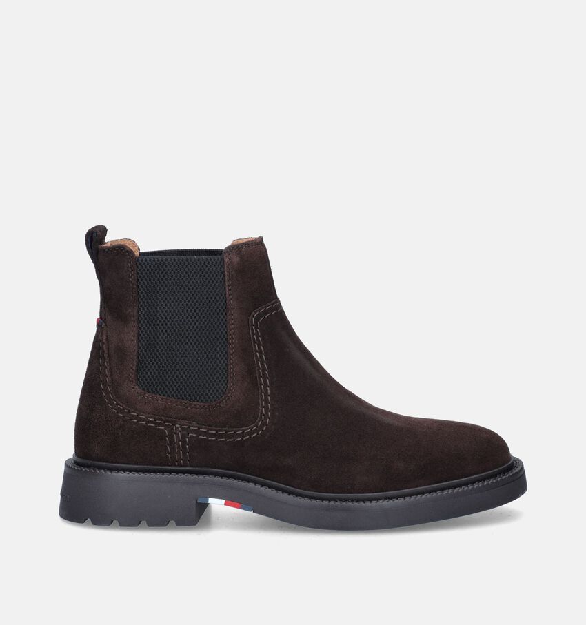 Tommy Hilfiger Comfort Bruine Chelsea boots