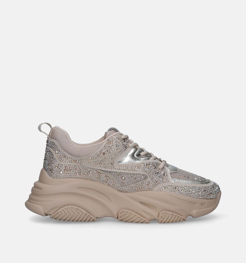 Steve Madden Privy Gouden Sneakers