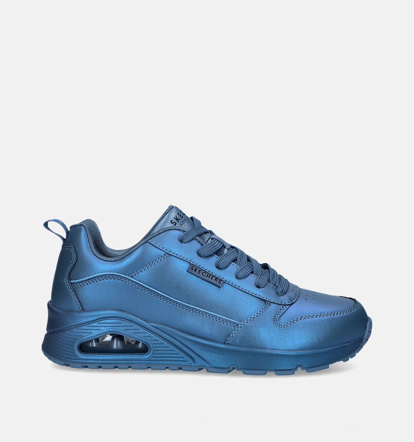 Skechers Uno Galactic Gal Blauwe Sneakers