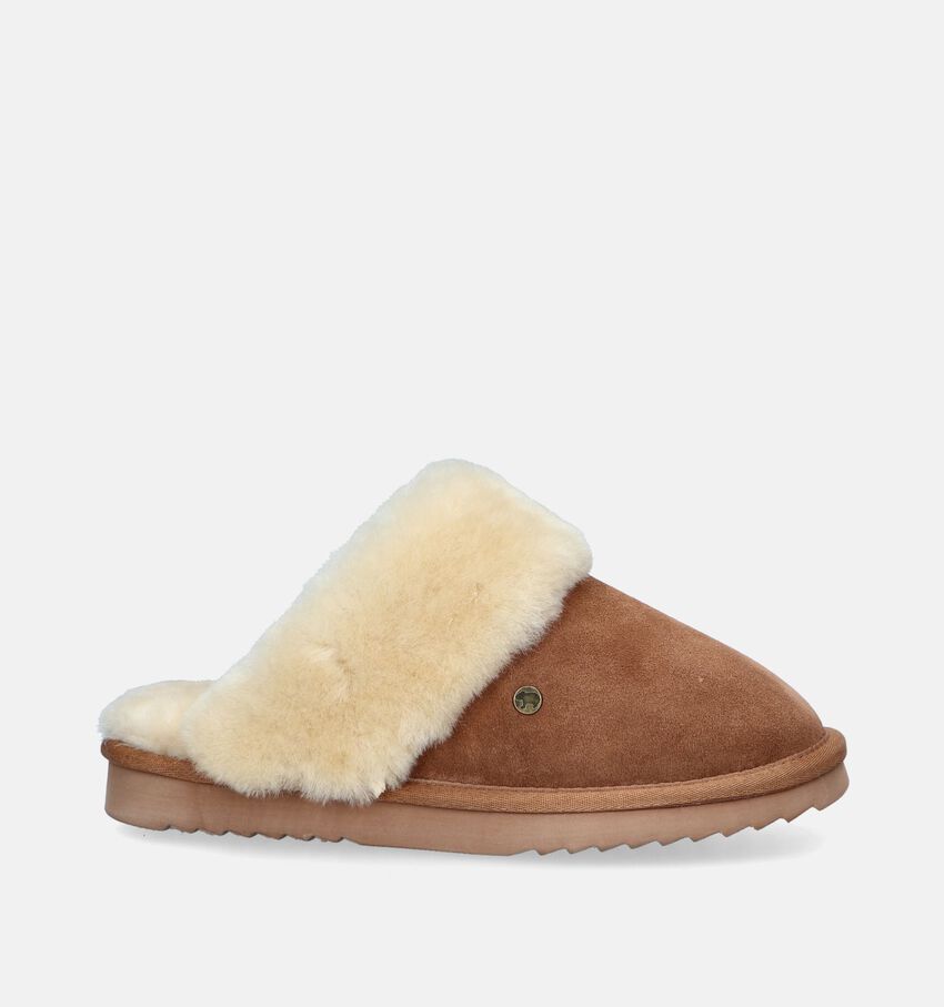 Warmbat Flurry Cognac Pantoffels