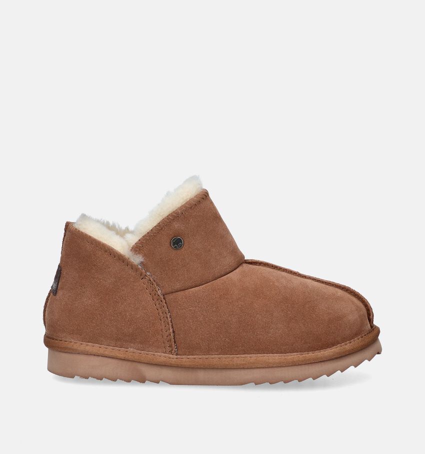 Warmbat Willow Cognac Hoge Pantoffels