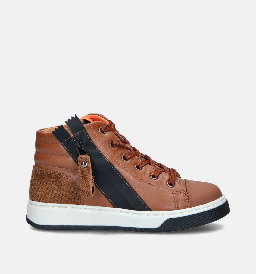 FR by Romagnoli Chaussures hautes en Cognac