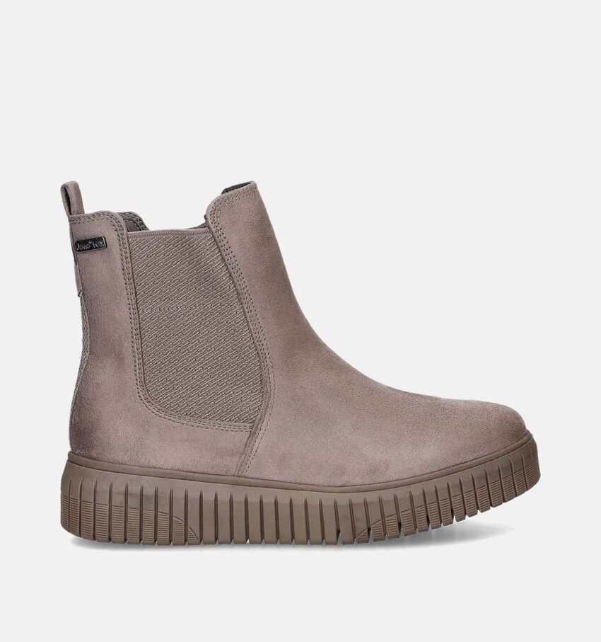 Jana Bottines Chelsea en Taupe