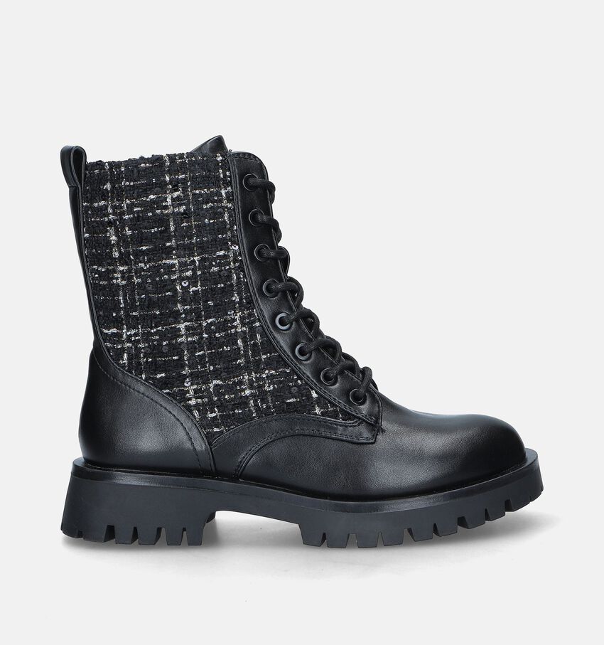Tamaris Boots à lacets en Noir