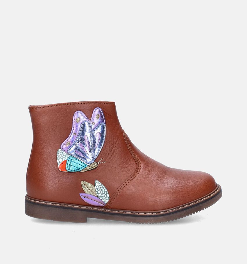 Pom d'Api City Fly Cognac Hoge schoenen