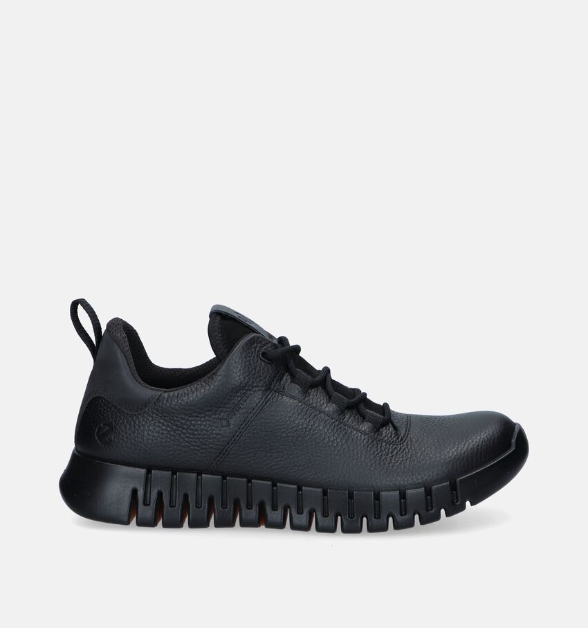 ECCO Gruuv Zwarte Veterschoenen