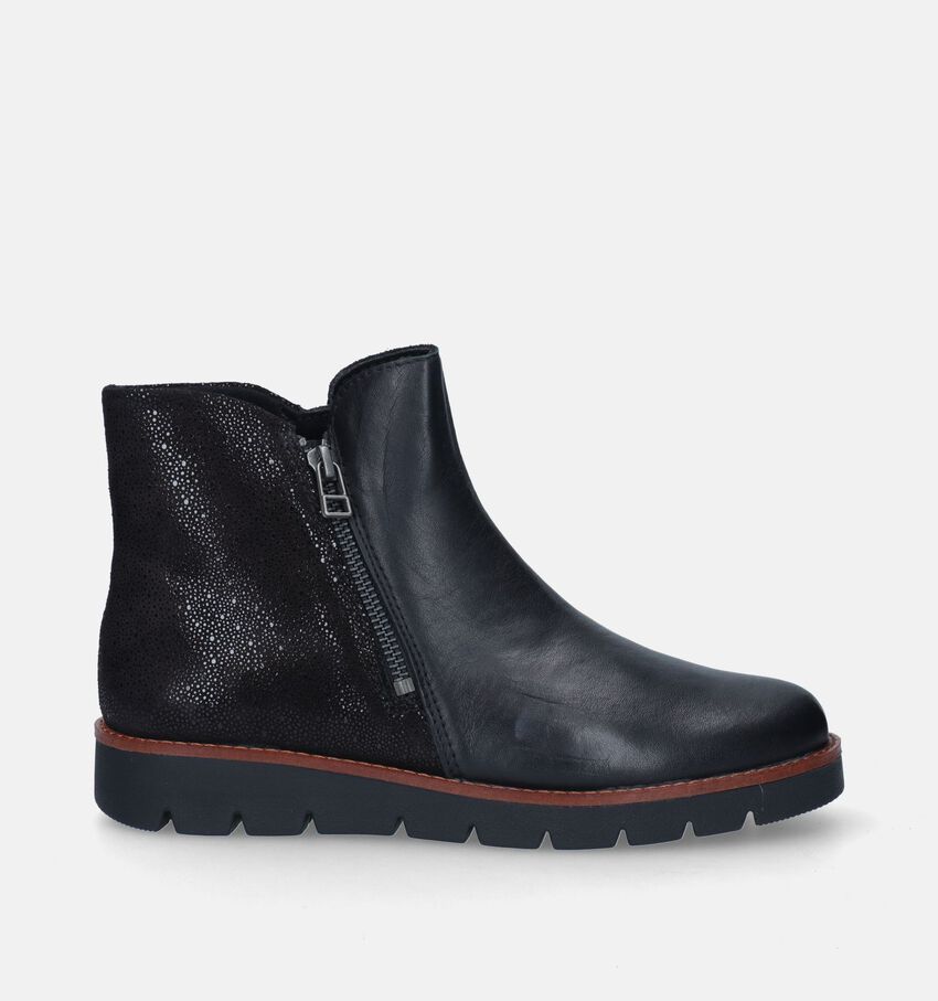 Solemade Zoe 58 Zwarte Enkellaarzen