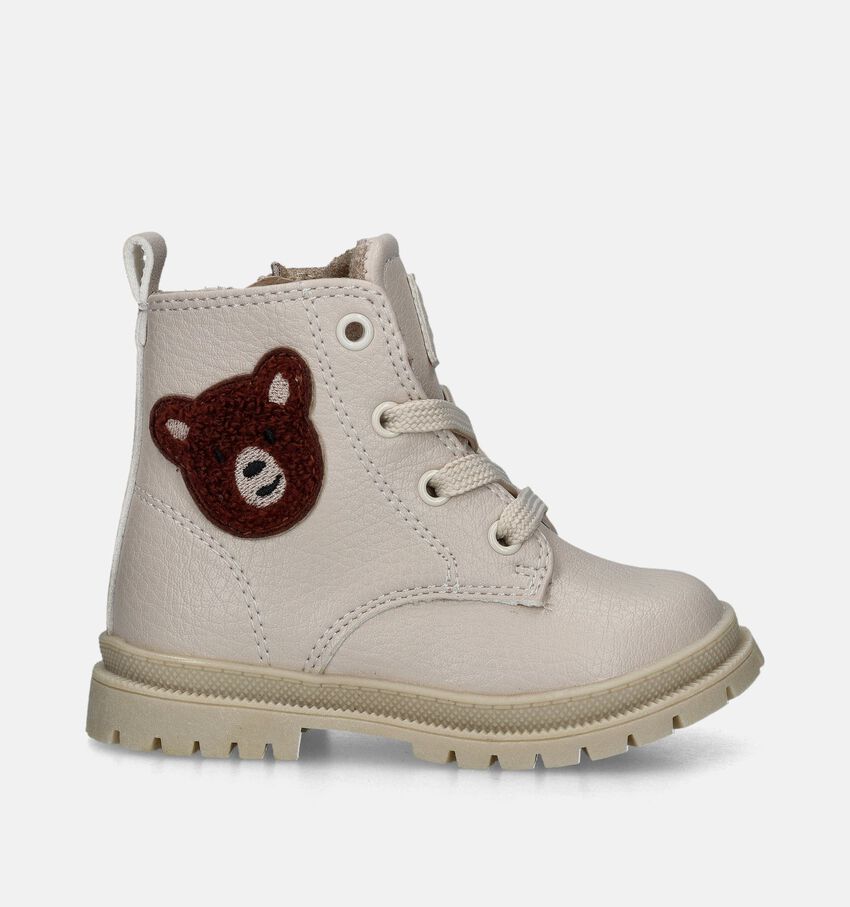 Milo & Mila Ecru Babyschoenen