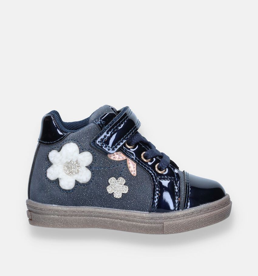 Milo & Mila Blauwe Babyschoenen