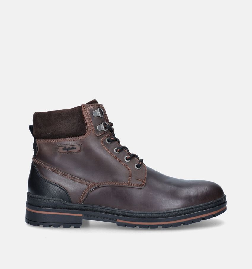 Australian Yorkshire Bottines à lacets en Marron