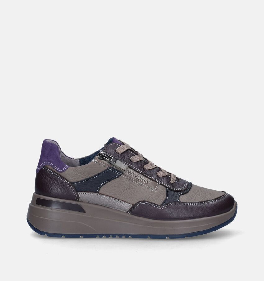Ara Garda Beige Schoenen met sleehak