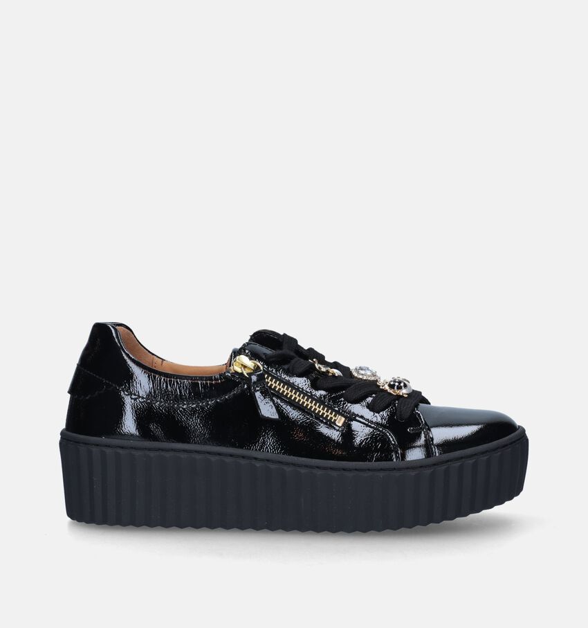 Gabor Best Fitting Zwarte Veterschoenen