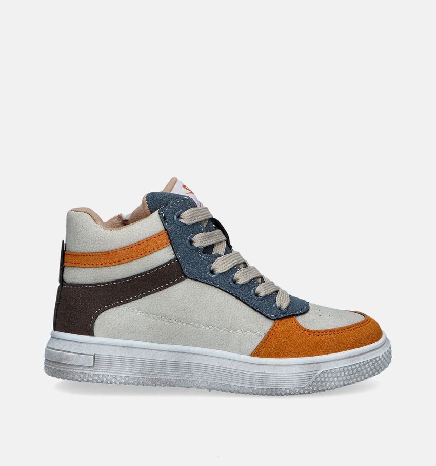Milo & Mila Beige Hoge schoenen