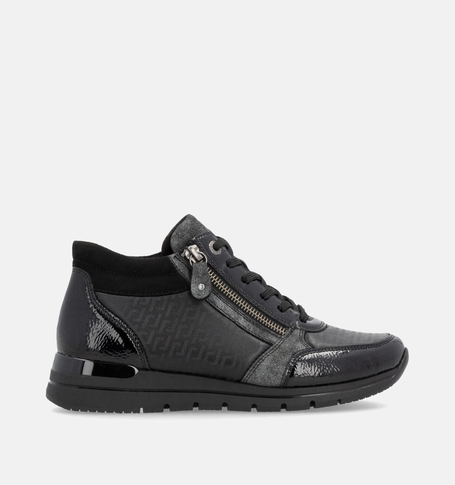 Basket haute femme noire TORFS.BE Livraison et retour gratuits