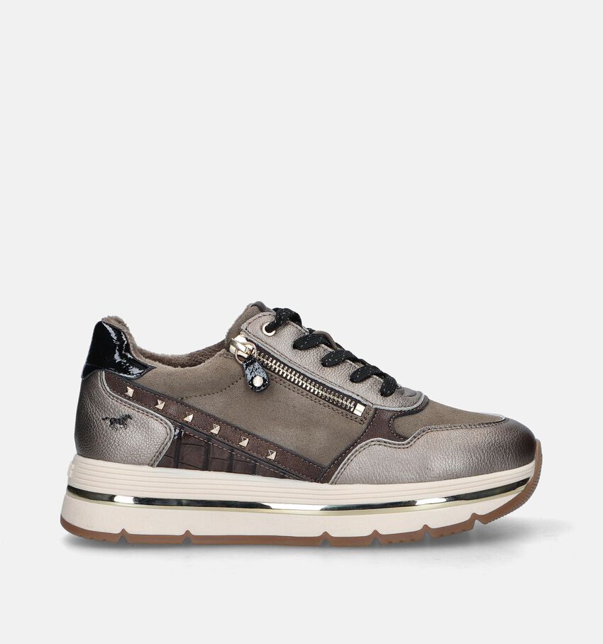 Mustang Taupe Sneakers