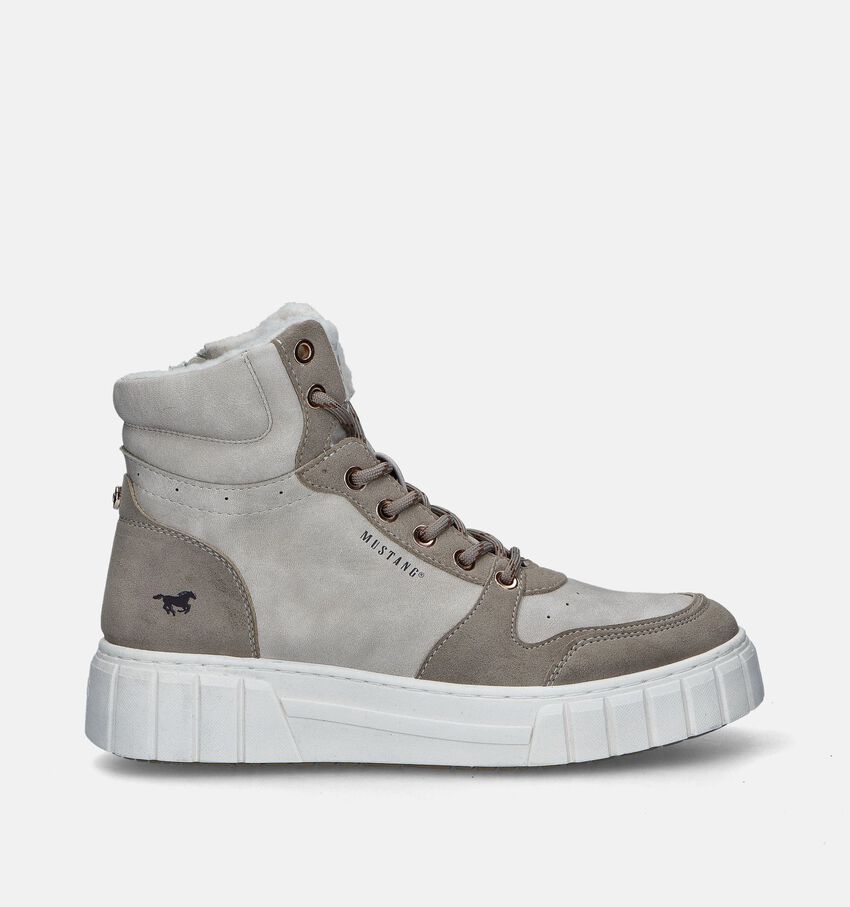 Mustang Baskets montantes en Beige