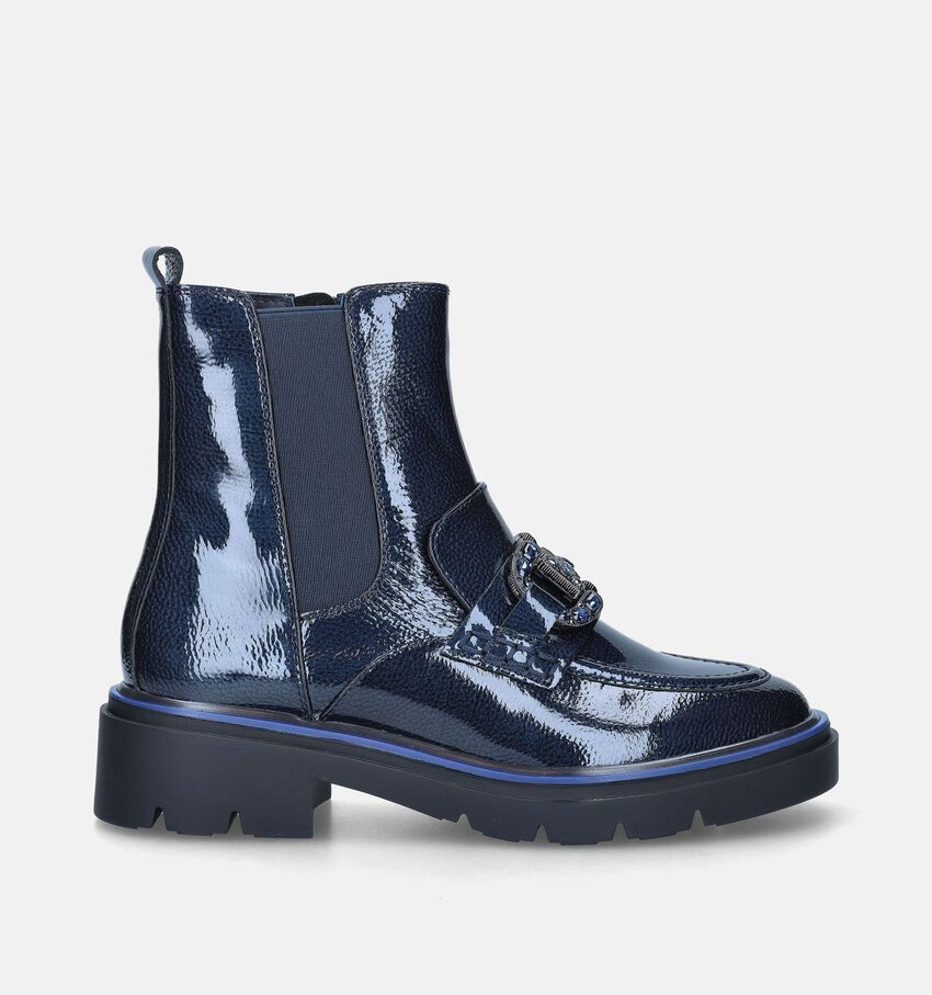 Regarde Le Ciel Ginevra Blauwe Chelsea boots