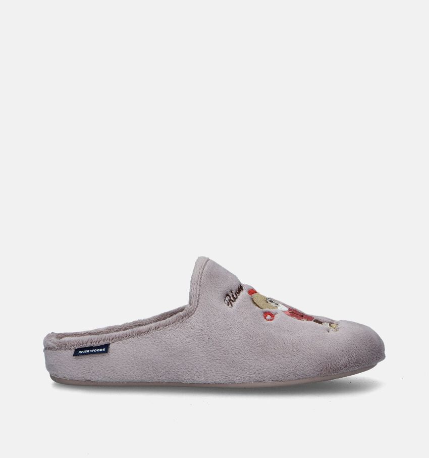 River Woods Pamela Pantoufles en Taupe