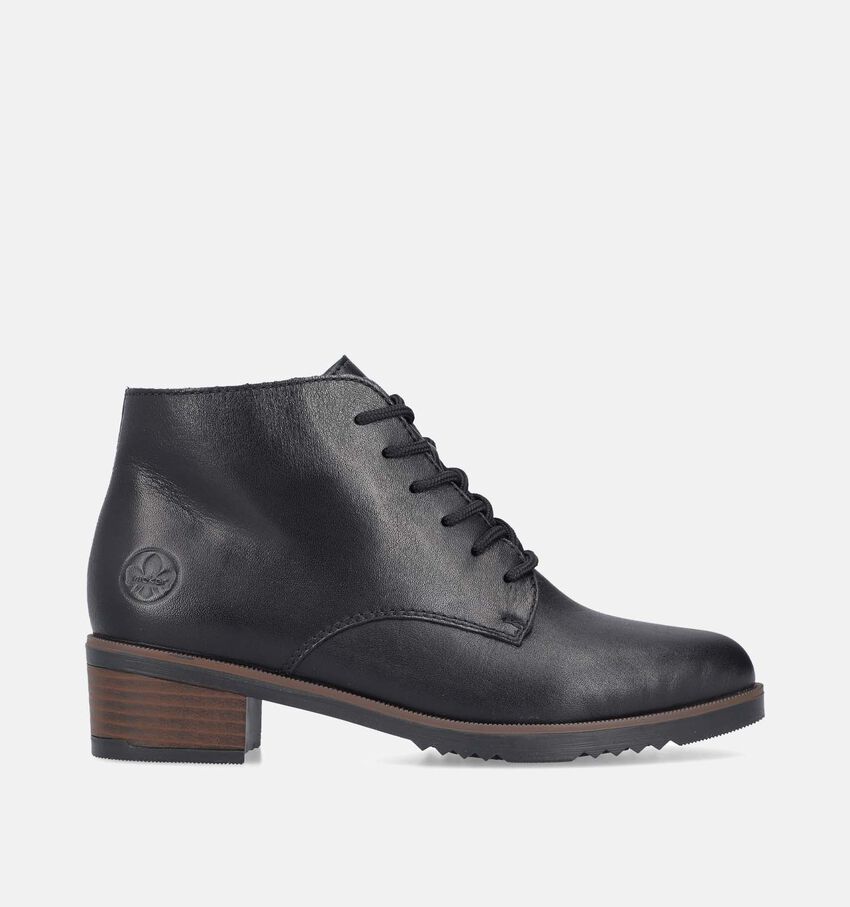 Rieker Bottines à lacets en Noir