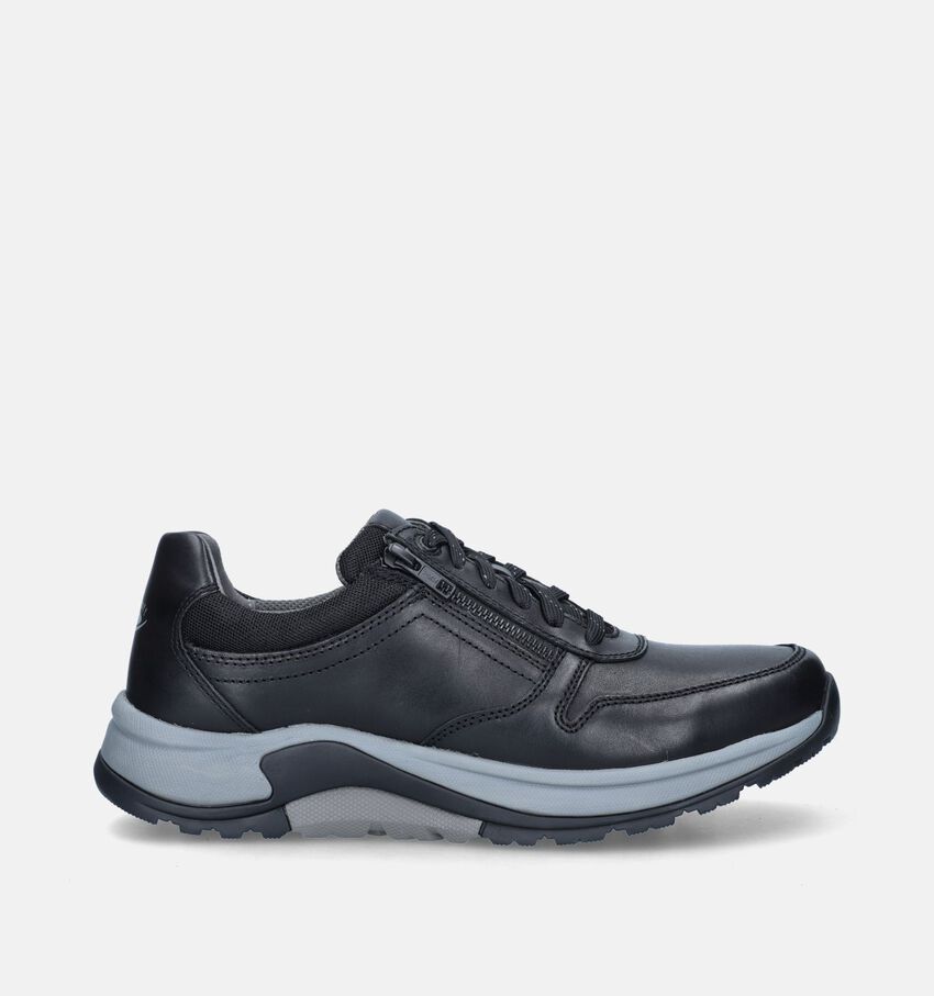 Pius Gabor Zwarte Veterschoenen