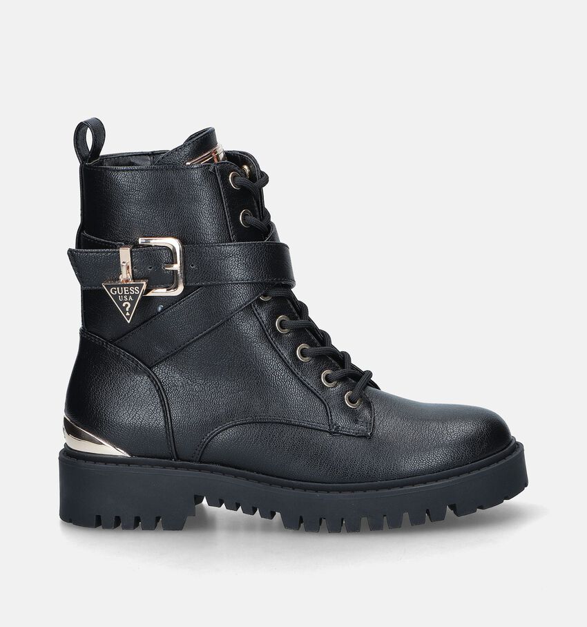 Guess Olsy Bottes de motard en Noir