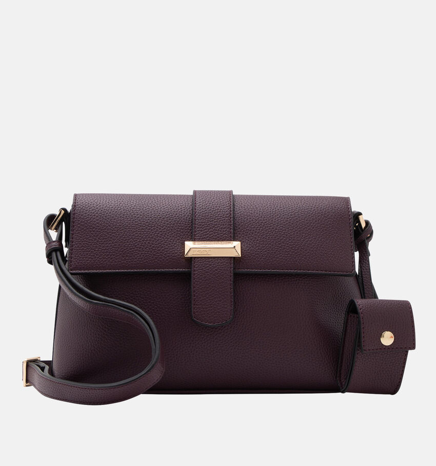 L.Credi Nadira Bordeaux Crossbody tas