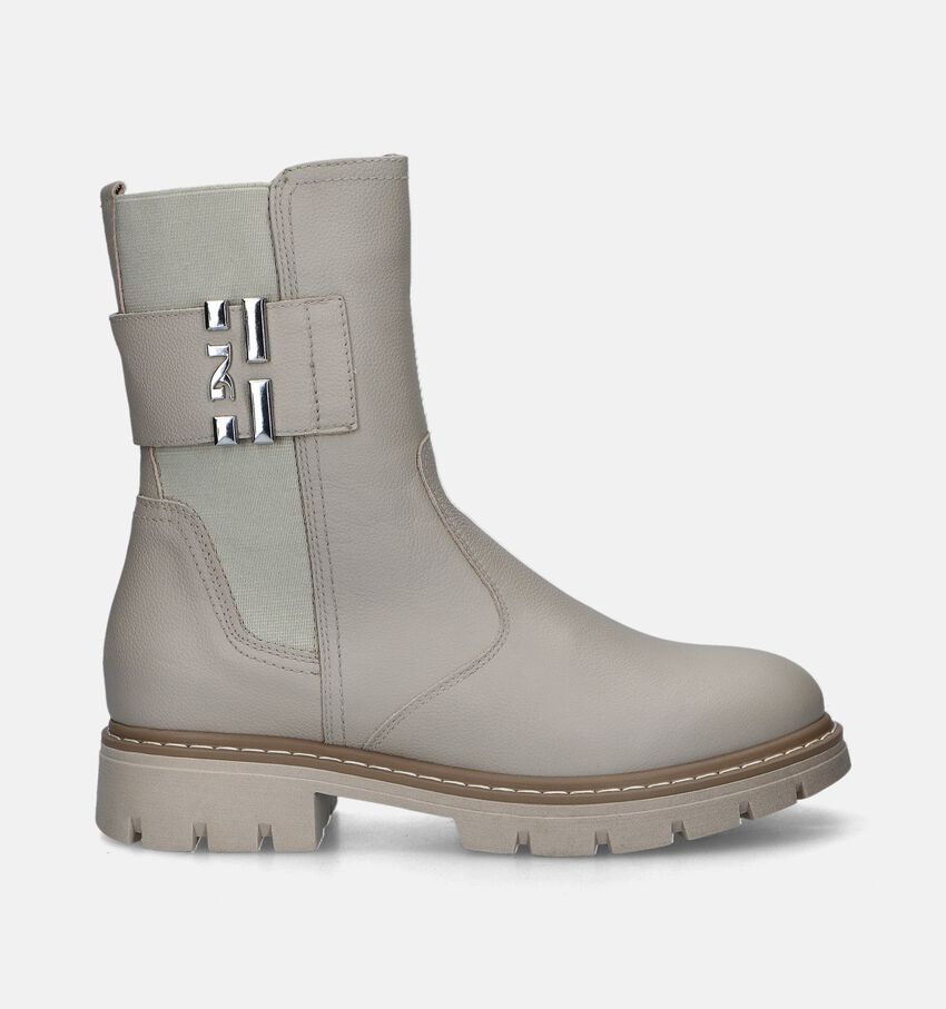 NeroGiardini Bottines motardes en Beige