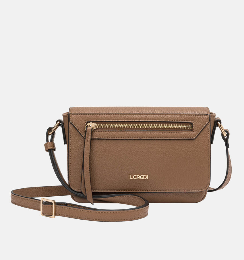 L.Credi Nela Bruine Crossbody tas