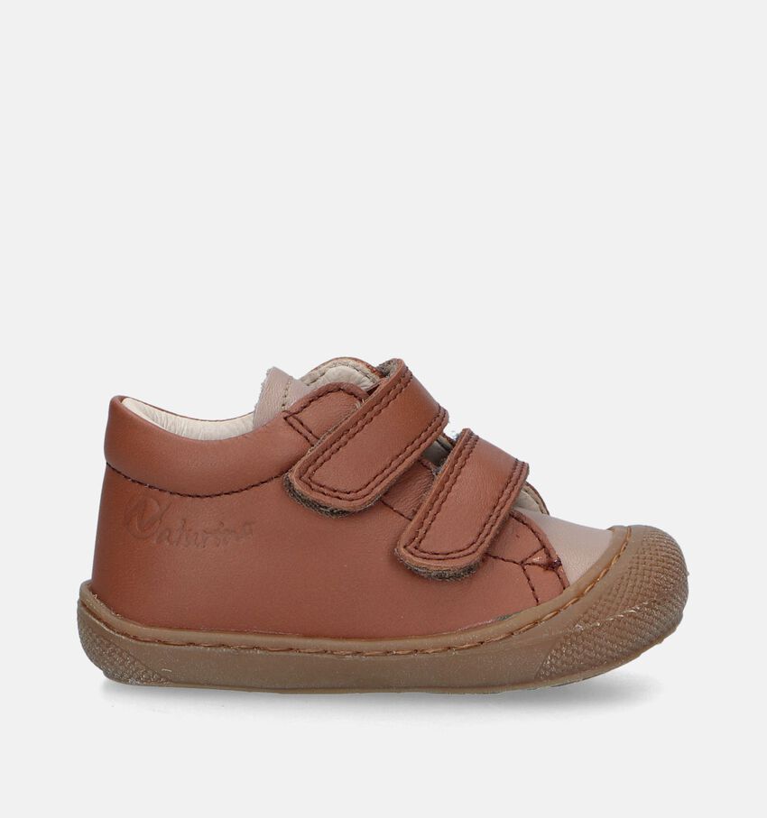 Naturino Cocoon Bruine Babyschoenen