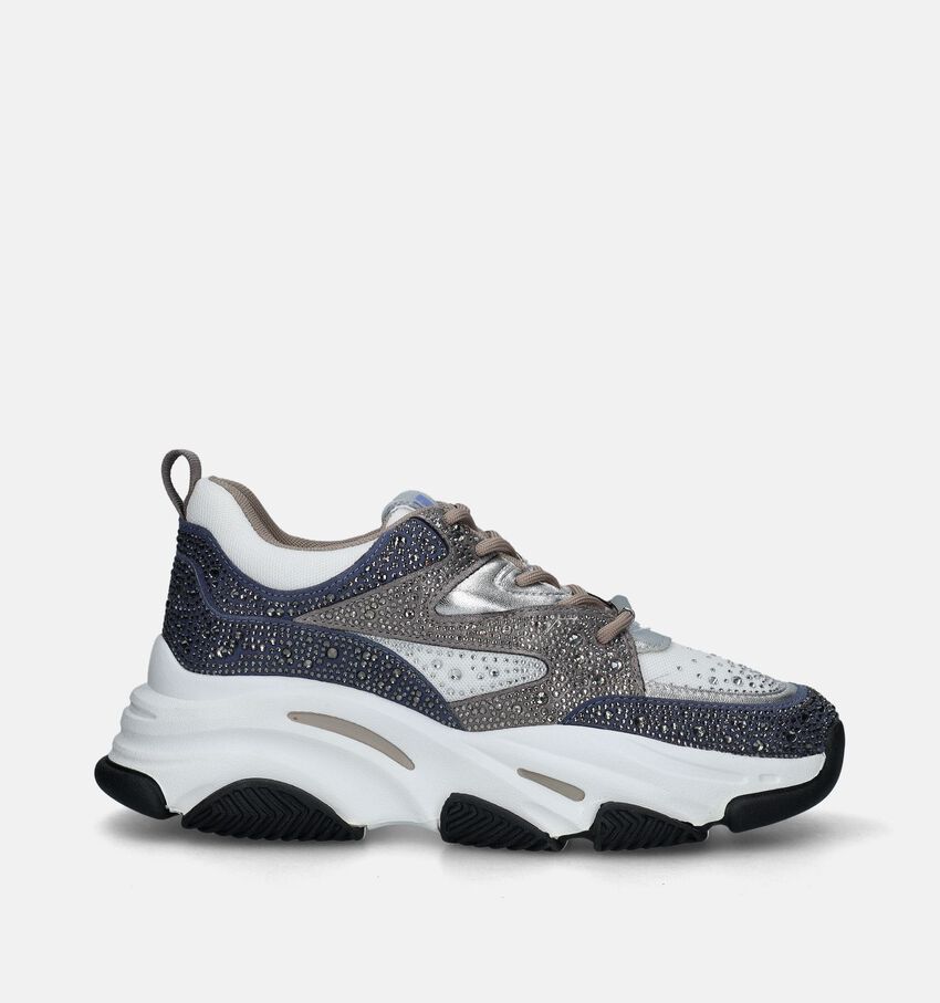 Steve Madden Privy Blauwe Sneakers