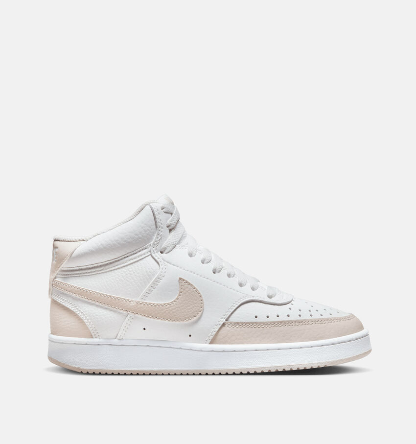 Nike Court Vision Mid Baskets en Blanc