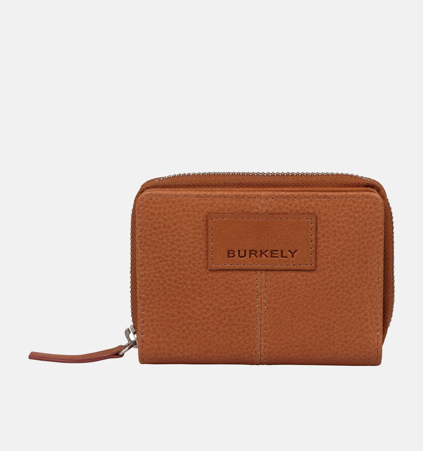 Burkely Skylar Porte-monnaie zippé en Cognac