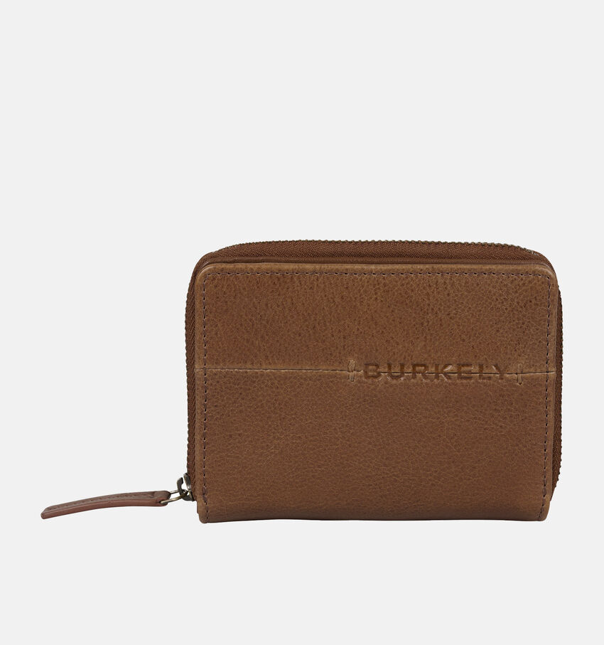 Burkely Norah Porte-monnaie zippé en Cognac