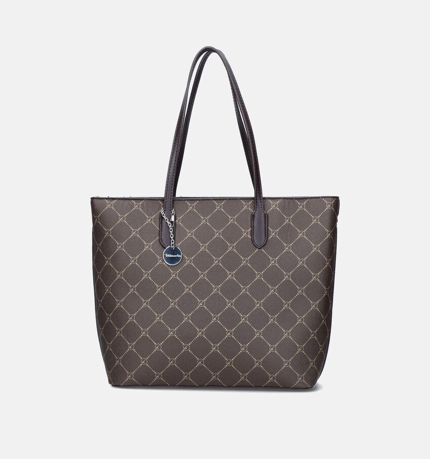 Tamaris Anastasia Classic Cabas avec fermeture éclair en Marron