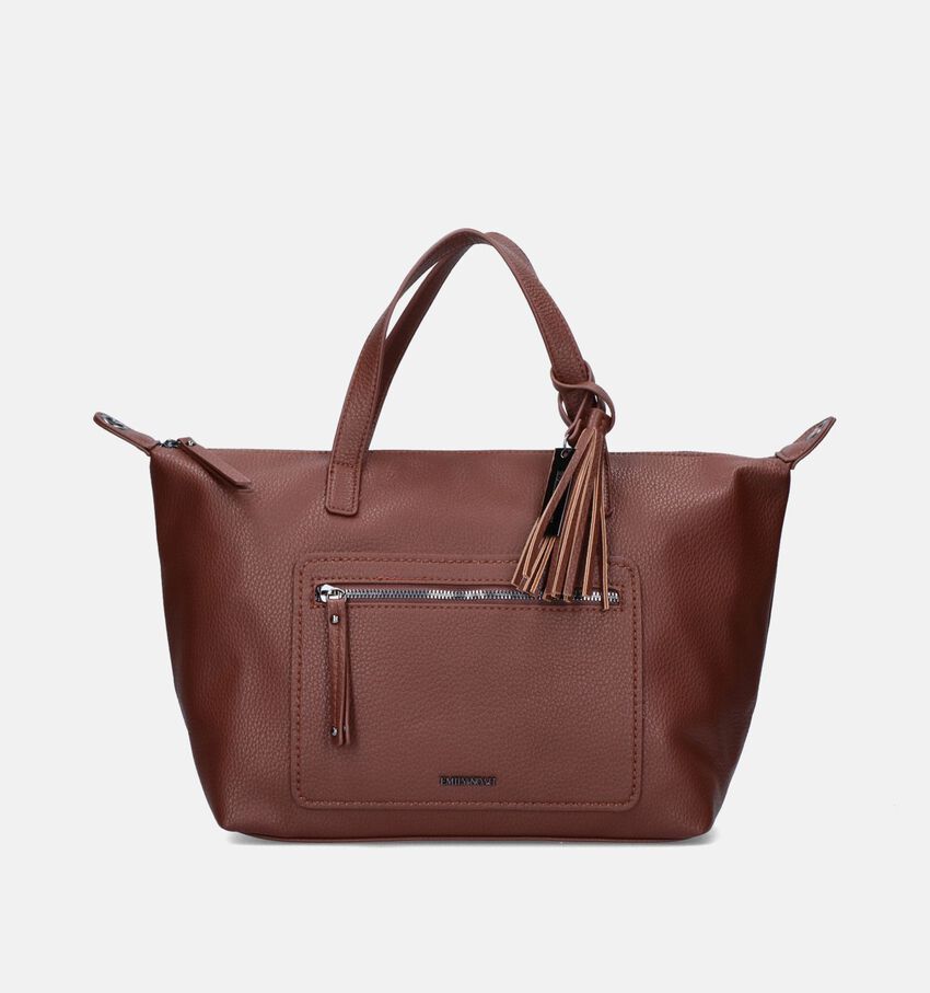 Emily & Noah Darleen Cognac Handtas