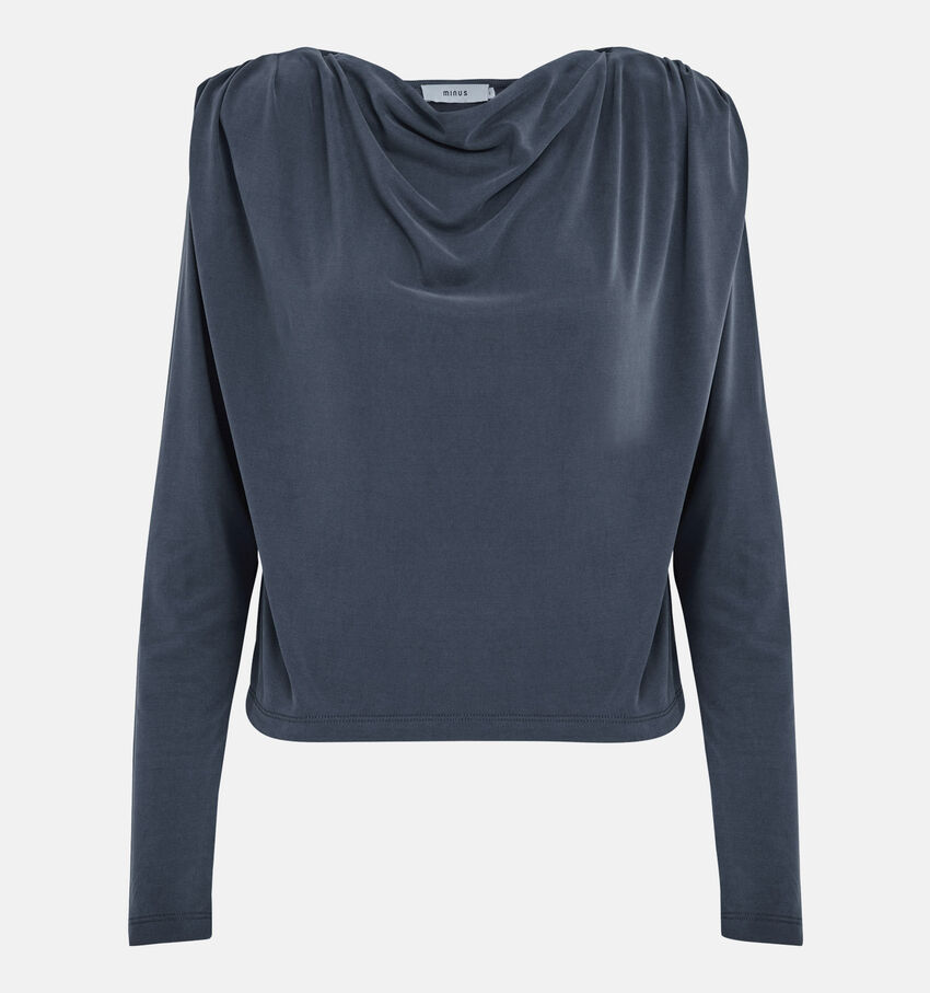 Minus Tasia Blauwe Blouse